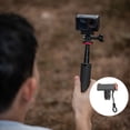 thumbnail image 3 of Action Camera Magnetic Adapter Mount, Camera Magnetic Quick Release Adapter Mount Secure Anti Slip Sturdy Compact Black  for Action 4 3, 3 of 7