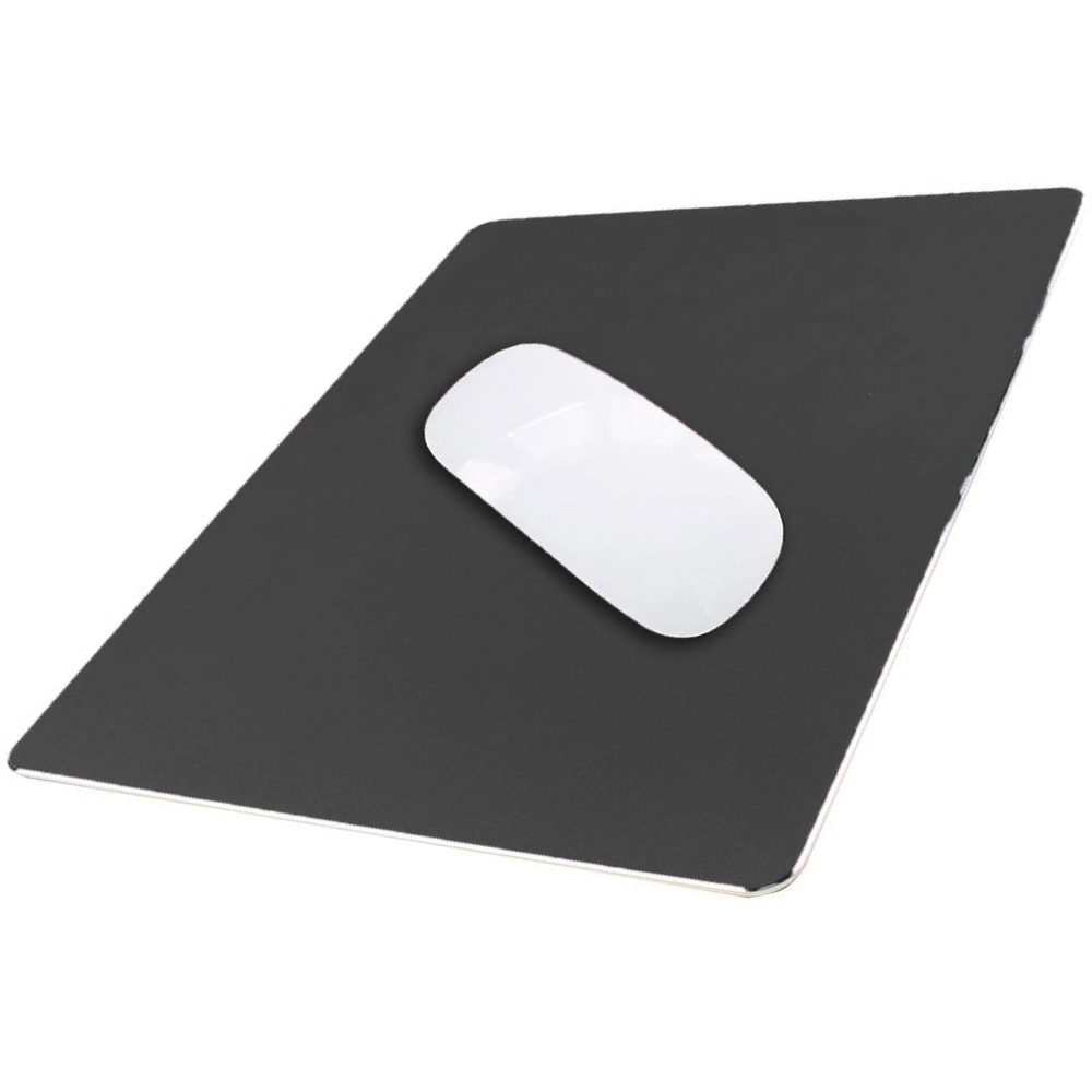 Aluminum Metal Mouse Pad Gaming Mouse Pad Aluminum Mouse Pad, Mouse Pad with A Smooth Precision Surface and Non-slip Rubber Base Black - image 1 of 8
