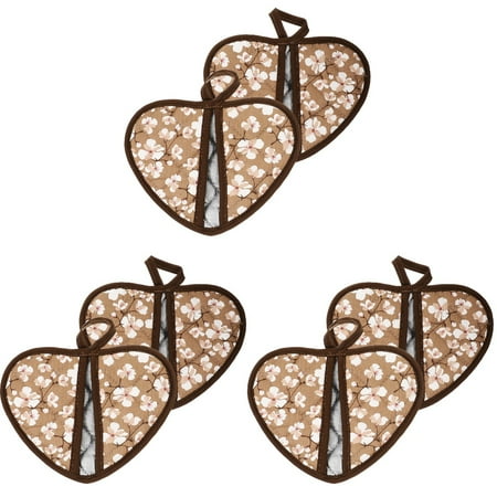 

Bestonzon 6 Pcs Oven Gloves Microwave Safe Mittens Baking Mitts Microwave Mittens Baking Mittens