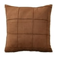 thumbnail image 2 of EGNMCR Taie d'Oreiller Brossée Ligne Coussin de Dossier Taie d'Oreiller pour Canapé Chambre Housse de Coussin, 2 of 6