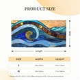 thumbnail image 5 of Lsque Stained Glass Ocean Wave Pattern Party Banner, Festive Banner , Holiday Celebrations and Events for Carnival Birthday Party Festival Decorations-Small, 5 of 8