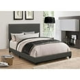 thumbnail image 2 of Boyd Upholstered Queen Panel Bed Charcoal, 2 of 3