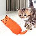 thumbnail image 3 of 2PCS Christmas Cat Catnip Toy Cute Cat Design Kitten Teething Toy Pet Chew Toy, 3 of 10