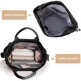 thumbnail image 4 of CNV Corduroy Tote Bag, Large Messenger Bag Shoulder Hobo Anti Splash Crossbody Zipper Bag Casual Work Shopping Women, 4 of 15