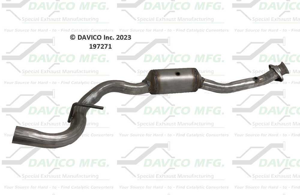 Davico Mfg 197271 Direct-Fit Catalytic Converter