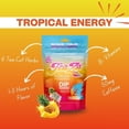 thumbnail image 2 of Teaza Herbal Energy Pouches Chewing Tobacco Alternative Nicotine Free Dip, Smokeless Alternative Snuff & Healthy Dip, Tropical Flavor (2 Pack) Mouthwatering Tropical Fruits Pineapple Mango Citrus, 2 of 9