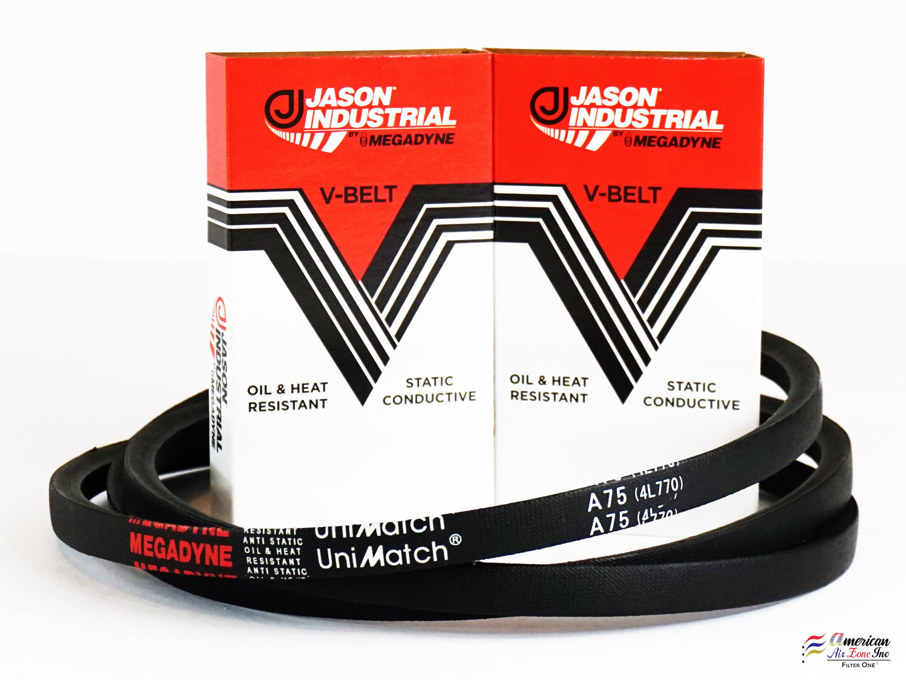 Megadyne Jason Industrial V Belt A75 4L770 (Pack of 2