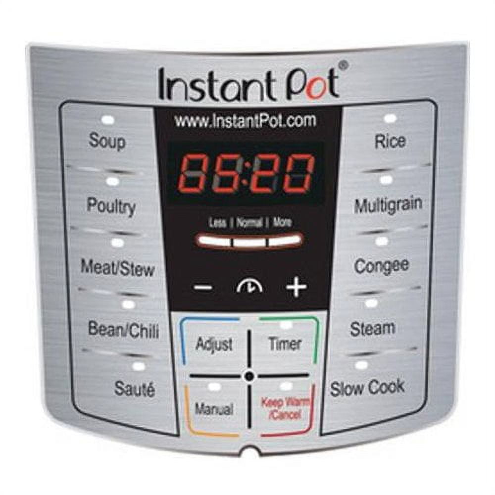 Instant Pot IP LUX60 ENW Stainless Steel 6 in 1 Pressure Cooker with Mini Mitts