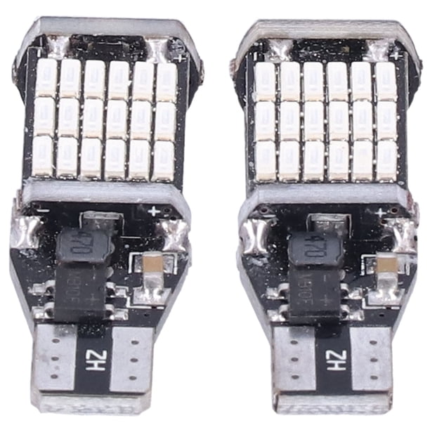 Lámpara de estacionamiento, 2 bombillas LED para coche, luz de marcha atrás, luces exteriores para coche, meticulosamente diseñadas