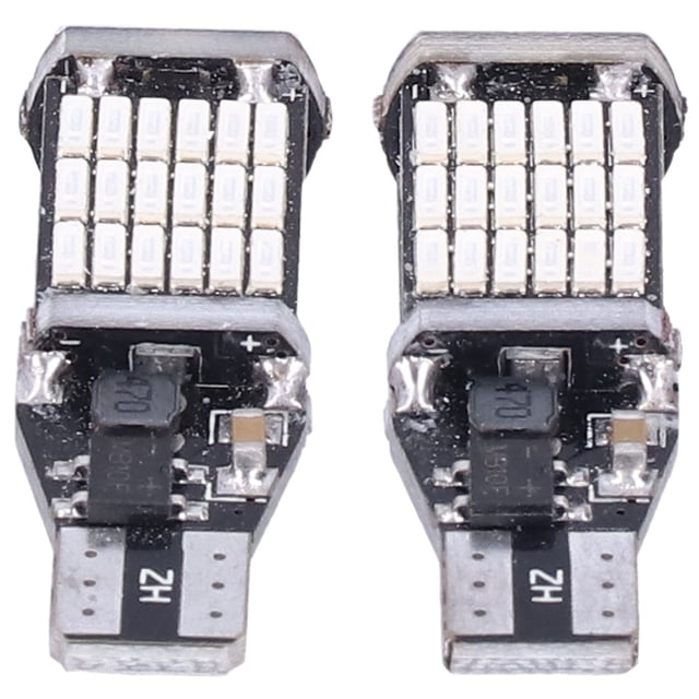 Bombilla LED Para Automóvil, Bombilla Para Lámpara De Estacionamiento De 0,6x1,6 Pulgadas, Alto Brillo, 12 V, 6 W, Ahorro De Energía, 2 Piezas Para Modelo T15 W16W