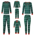 thumbnail image 4 of Conjunto de pijamas familiares a juego para Navidad 2024, ropa para madre, padre e hijos, atuendo de apariencia familiar, mamelucos para niña, pijamas, 4 of 5