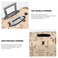 thumbnail image 5 of Bingfone Coffee Time Luggage Cover Washable Suitcase Cover Protector Anti-Scratch Suitcase Cover Fits 18-32 Inch Luggage (without luggage), 5 of 9