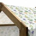 thumbnail image 5 of Thistle Pet House, Botanical Composition of Sketch Style Organic Herbs on White Background, Outdoor & Indoor Portable Dog Kennel with Pillow and Cover, 5 Sizes, Multicolor, by Ambesonne, 5 of 5
