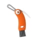 thumbnail image 5 of Cepillo para limpiar botellas, cepillo para grietas doméstico para tapas de botellas de leche y vasos. Naranja, 5 of 9