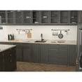 thumbnail image 4 of ANZZI  Isle Drop-In 19" Single Bowl Kitchen Sink-Hammered Copper - hammered antique copper, 4 of 5