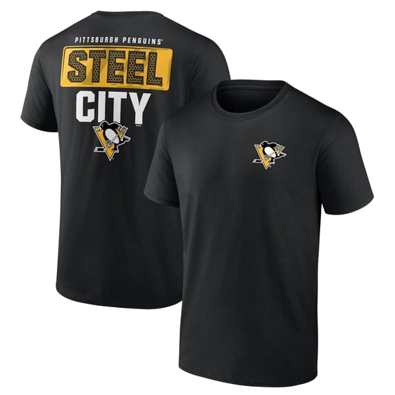 Men's Black Pittsburgh Penguins Territorial T-Shirt
