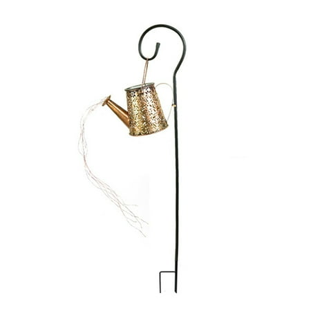 

Mightlink Landscape Light IP55 Waterproof Creative Shape High Brightness Light Sensor Weather Resistant Decorative Metal Realistic Kettle Style Solar-Powered LED Lamp for Courtyard
