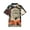 Light Gray, variant on Grblisyd Halloween Shirts for Girls Boys Casual Polo Shirts ShortSleeve with Button for Kids Cute Pumpkin Ghost Print Tops
