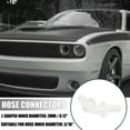 thumbnail image 2 of Unique Bargains 6pcs L Shaped Plastic 3/16" Hose Barb Plastic 90 Degree L Right Angle Barbed Fitting for Car White, 2 of 6