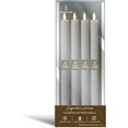thumbnail image 2 of LumiPur Signature Collection Natural Glow LED Flameless Taper Candles, 1" x 9", Gray Fog, 4-Pack, 2 of 4