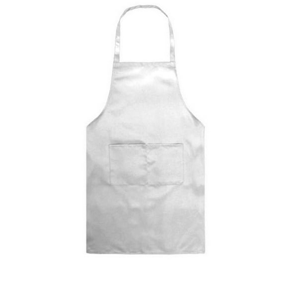AUQ Apron Women Environmental Friendly Aprons for Women Water Proof Cooking Aprons for Women,White