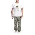 thumbnail image 5 of CafePress - Christmas Cute Baby Angel Praying Pajamas - Men's Light Loose Fit Cotton Pajama Set, 5 of 7