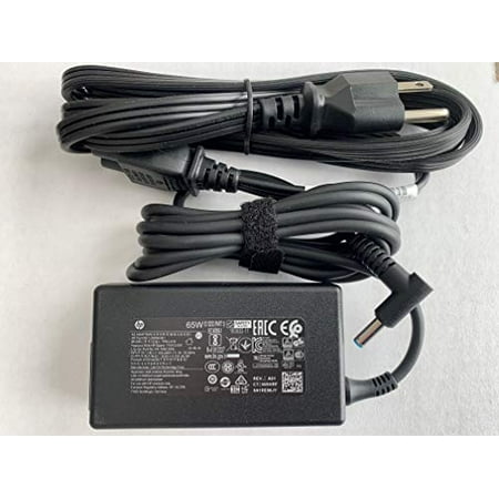 65W Blue tip AC Adapter for HP ELITEBOOK 840 G3 (V1H24UT, T6F46UT),HP 15-BS289WM, Compatible with P/N: 710412-001, PA-1650-20HL, TPN-LA16, L25298-001, 709985-002, 714657-001, 714159-001