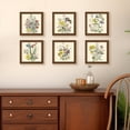 thumbnail image 2 of MaxxMarket 8x8 Picture Frame, Display Pictures 4x4 with Mat or 8 x 8 Without, Wall Hanging Photo Frames, Brown, 1 Pack, 2 of 5