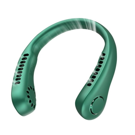 

Leafless Hanging Neck Fan Usb Portable Mini Silent Charging Hanging Neck Fan