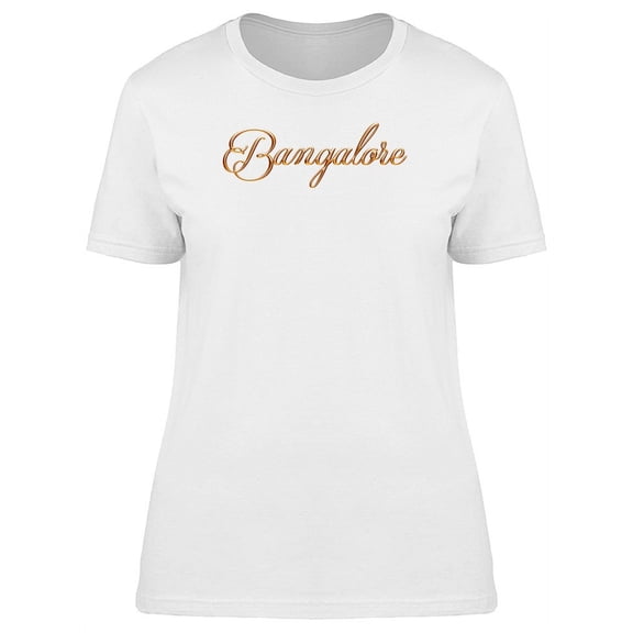 Bangalore City Travel Lovers T-Shirt Women -Image by Shutterstock, Female XX-Large