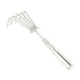 thumbnail image 2 of DYNWAVECA Hand Rake Cultivator ,Small ,Lightweight ,Weeding Leaf Rake Garden Rake Gardening Tool for Patio Backyard Lawn Gardening Yard 5 Teeth, 2 of 10