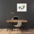 thumbnail image 3 of Audit, Lisa 32x26 White Modern Wood Framed Museum Art Print Titled - Mixed Greens XLV, 3 of 4