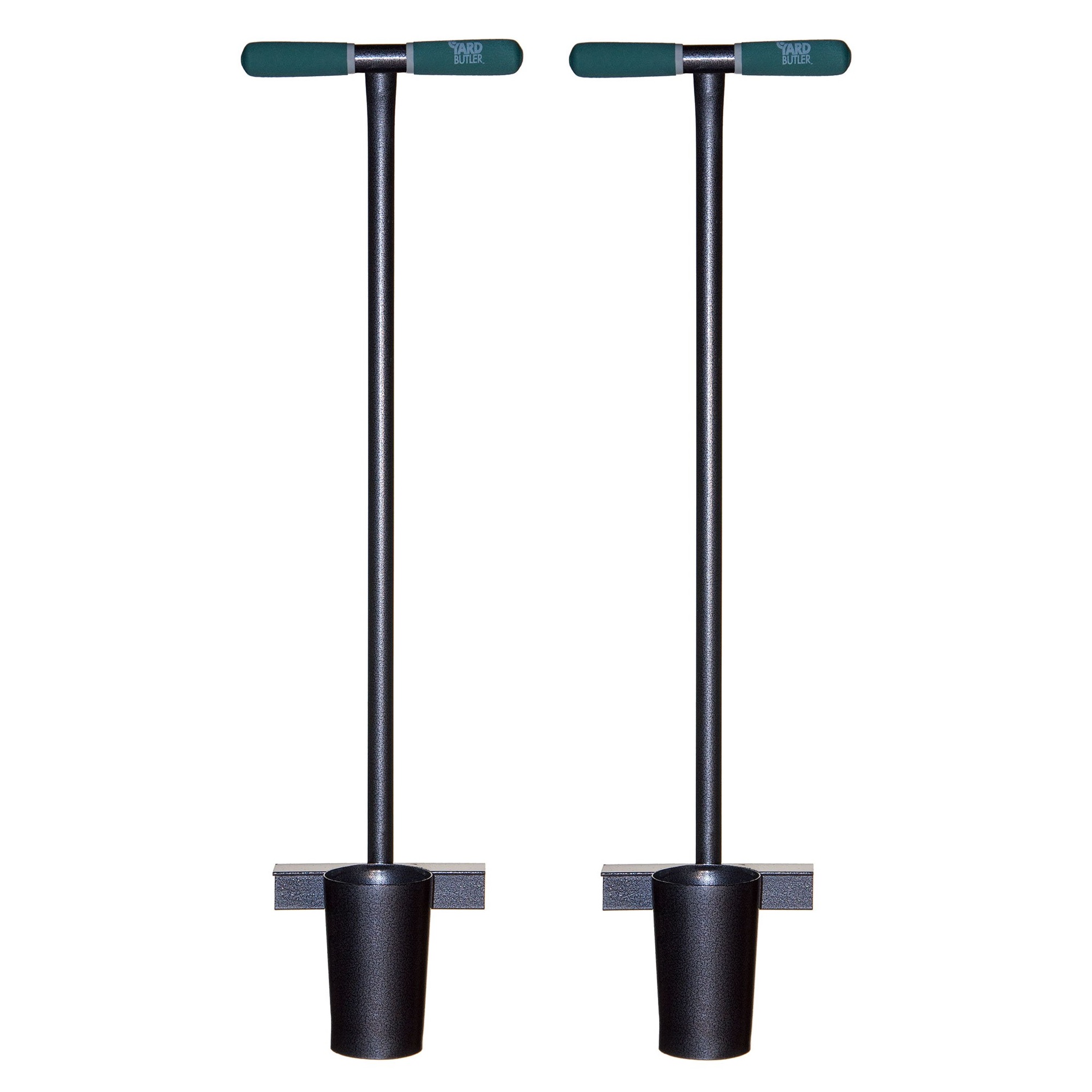 Yard Butler Heavy Duty Steel Long Handled Bulb Garden Yard Planter Tool