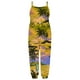thumbnail image 2 of Odeerbi 1-6 Años Niñas Verano Hawaiano Mono de Playa Estampado Tropical Camisola Romper Casual Transpirable Cómodo Monos Correa Bib Pantalones Generales Traje de Juego, 2 of 5