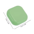 thumbnail image 3 of Unique Bargains 1 Set Contact Lens Case Portable Square Lens Storage Case Green, 3 of 5