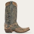 thumbnail image 2 of Stetson Western Boots Mens Sundance Kid Black 12-020-6104-0835 BL, 2 of 6