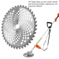 thumbnail image 2 of Fdit Brush Cutter Accessories,40T Manganese Steel Brush Cutter Grass Trimmer Circular Blade Replacement Accessory, Circular Blade, 2 of 8