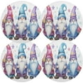 thumbnail image 2 of Coolnut Cute Christmas Gnome Placemats Set of 1 Non-Slip Heat Resistant Dining Table Place Mats Washable Kitchen PVC Weave Table Mats Home Decor Gifts, 2 of 7