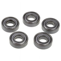 5 Pcs 12mm x 28mm x 8mm 6001Z Shielded Deep Groove Radial Ball Bearing ma1966