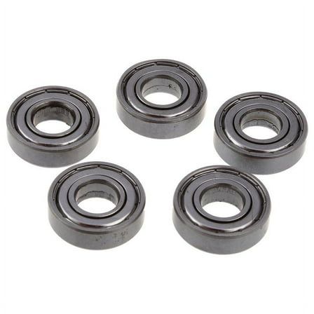 5 x Deep Groove Ball Bearing-Silver