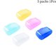 thumbnail image 1 of Caja de cepillo de dientes portátil de viaje de color caramelo, cubierta de cabeza de cepillo de dientes de viaje, cubierta de protección de cepillo de dientes portátil, 1 of 5