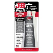 J-B Weld 803-32327 3 oz - Ultimate Grey Rtv Silicone Gasket Maker & Sealant