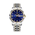thumbnail image 2 of Resicozy Men's Wrist Watches Elegant Stainless Steel Strap Round Dial Quartz Watch with Day Date, 2 of 2