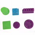 thumbnail image 3 of 6 Pcs/Set Model Kits Sand Clay Mold Kids Beach Pool Park Sand Castle Toy Set, 3 of 5