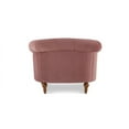 thumbnail image 3 of Jennifer Taylor Home La Rosa 42" Victorian Tufted Upholstered Living Room Accent Chair, Ash Rose Pink, 3 of 12