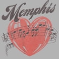 thumbnail image 2 of Junior's Lost Gods Memphis Music Graphic Oversized T-Shirt, 2 of 2