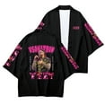 thumbnail image 2 of jey uso kimono dojo men ethnic style loose fashion trend summer five-quarter sleeve shirt, 2 of 4