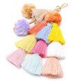 thumbnail image 1 of Porte-clés à Franges Mode Multifonction Porte-Clés Pendentif Pompon Charme de Sac à Franges, 1 of 7