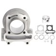 thumbnail image 1 of Cylinder Assembly Engine Cylinder Rebuild Engine Cylinder Rebuild Kit W/Piston Ring Pin Gasket Moped Scooter Fit For GY6 80CC, 1 of 8