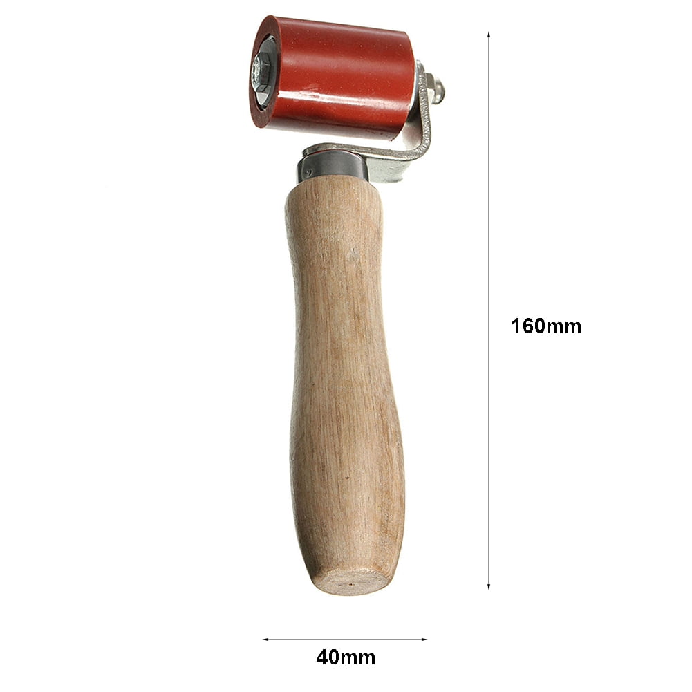 Rodillo De Presión De Acero Inoxidable - Con Rodamiento Bimetálico, Para PVC Y Telas, Longitud 40 Mm